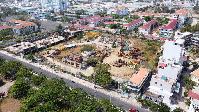 Dự án Nha Trang Golden Gate, một trong những dự án chậm tiến độ.