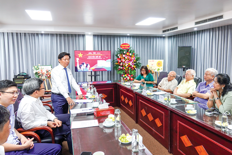 Ông Trần Thanh Lâm, Phó trưởng ban Tuyên giáo T.Ư, khẳng định Tạp chí Kinh tế Việt Nam đạt nhiều thành tựu trong 30 năm qua