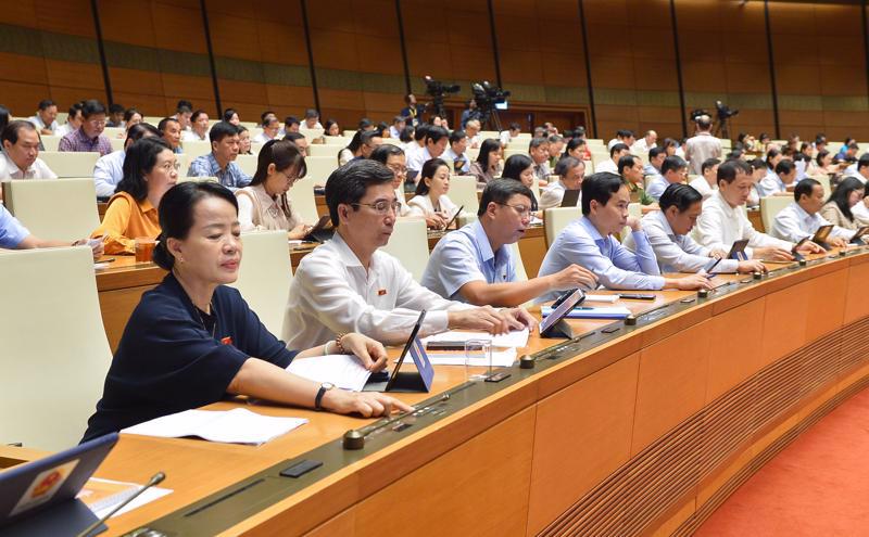 94.33% of NA deputies voted to adopt the amended Law on Cooperatives. Photo: quochoi.vn