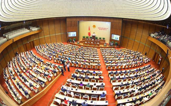 A session of the 15th National Assembly. (Photo: VNA)