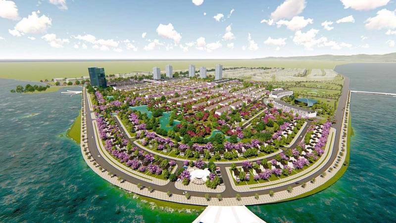 An artist’s impression of the Phoenix Garden Phu Yen project.