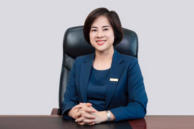 Bà Đỗ Hà Phương - Tân Chủ tịch Eximbank.