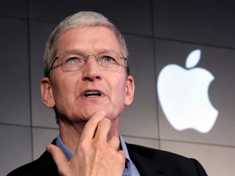 Ông Tim Cook, CEO của Apple - Ảnh: Getty Images