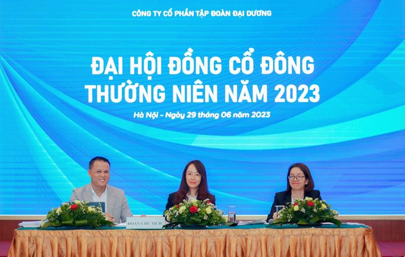 Đại hội đồng cổ đông thường niên năm 2023 của Tập đoàn Đại Dương được tổ chức thành công tại khách sạn Fortuna, số 6B Láng Hạ, Ba Đình, Hà Nội vào ngày 29/6/2023.