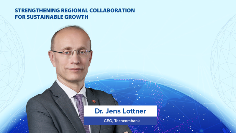 Ông Jens Lottner, Tổng giám đốc Techcombank.