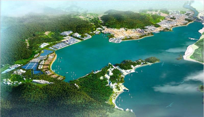 Khu đô thị ven vịnh Cam Ranh sẽ phát triển du lịch nghỉ dưỡng đạt chuẩn quốc tế.