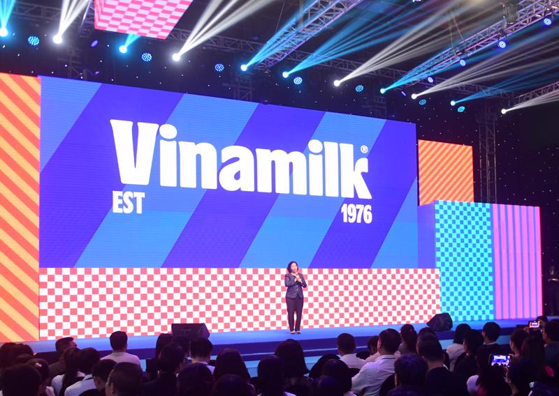 Vinamilk công bố nhận diện thương hiệu mới chiều 6/7 tại TP.HCM.