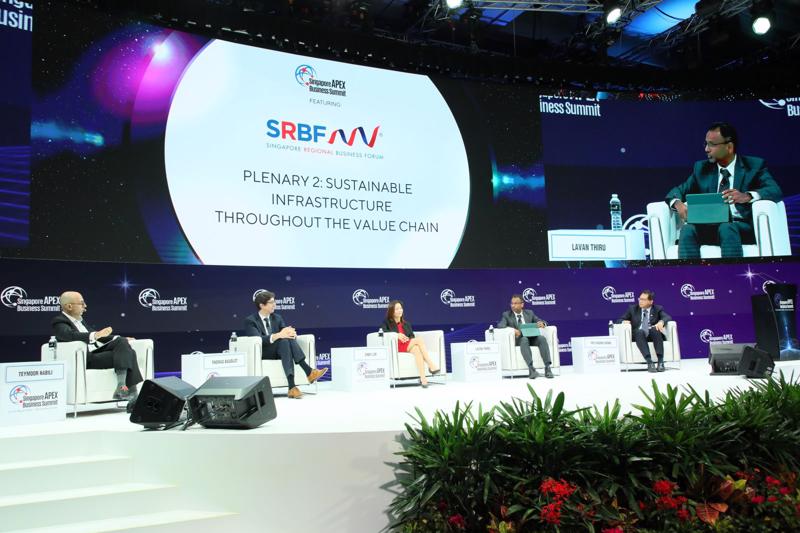 Diễn đàn doanh nghiệp khu vực Singapore (SRBF) năm 2022 tại Singapore. Ảnh: SBF