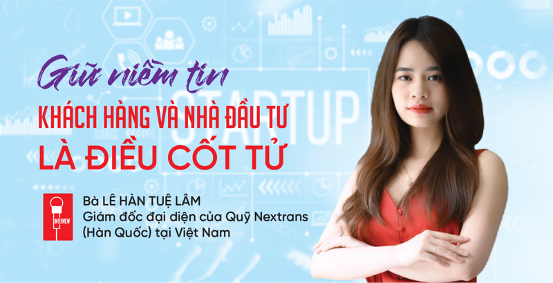 Giám đốc đại diện của Quỹ Nextrans (Hàn Quốc) tại Việt Nam, Lê Hàn Tuệ Lâm.