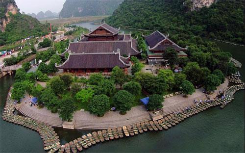 Trang An Landscape Complex in Ninh Binh province. 