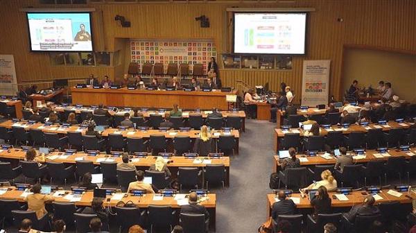 Các đại biểu tham dựDiễn đàn Chính trị cấp cao về phát triển bền vững của Liên hợp quốc (HLPF).