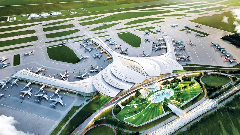 Dự kiến sau năm 2030 sân bay Long Thành sẽ trở thành sân bay trung chuyển khu vực Đông Nam Á và châu Á - Ảnh minh họa