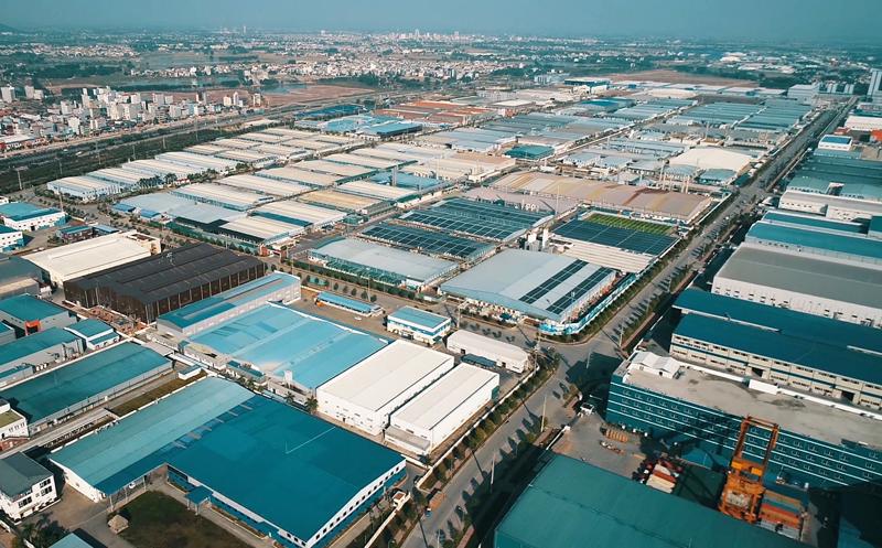 Các khu công nghiệp tại Bắc Giang được đầu tư hạ tầng đồng bộ 