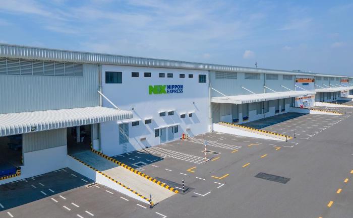 The warehouse at the NX VSIP II Logistics Center. Source: Nippon Express