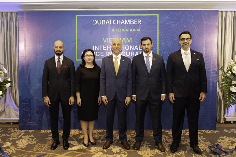 Dubai International Chamber khai trương Văn phòng đại diện quốc tế mới tại TP.HCM tối 20/7.