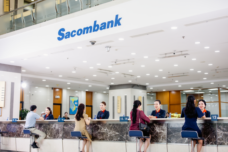 Lợi nhuận trước thuế 6 tháng đầu năm 2023 của Sacombank tăng trưởng 63,5% so với cùng kỳ.