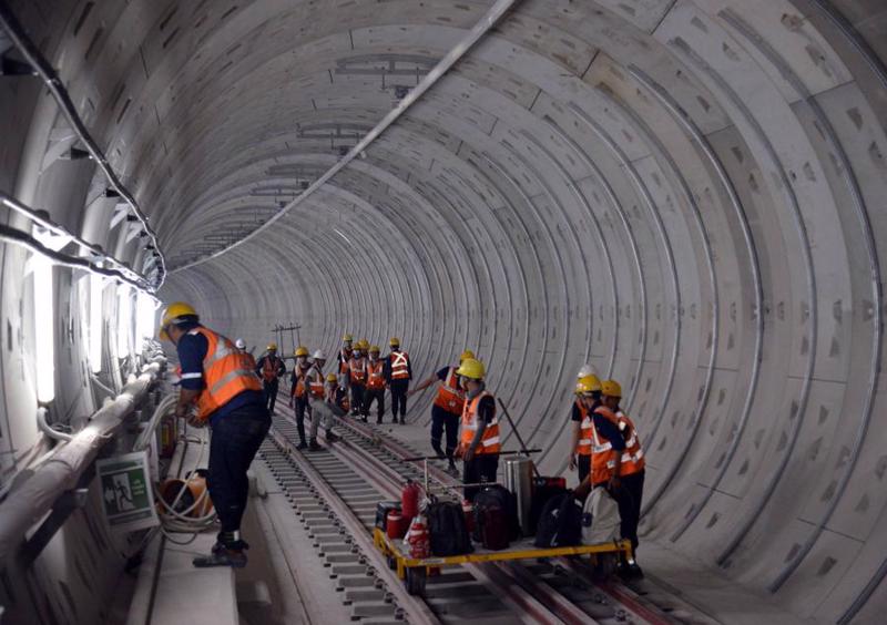 Các ga ngầm của metro số 1 Bến Thành - Suối Tiên hiện đã hoàn thành trên 97%.