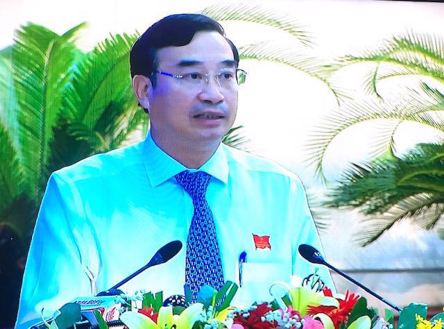 Chairman of the Da Nang City People’s Committee Le Trung Chinh.