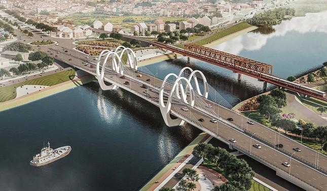 An artist’s impression of the new bridges.