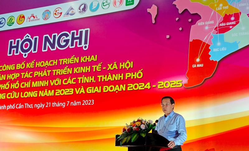 Chủ tịch UBND TP.HCM Phan Văn Mãi: "TP.HCM sẽ có cơ chế mời gọi các nhà đầu tư cho những lĩnh vực tiềm năng của cả TP.HCM và ĐBSCL".