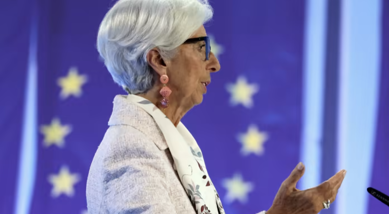 Chủ tịch ECB Christine Lagarde - Ảnh: Getty/FT.