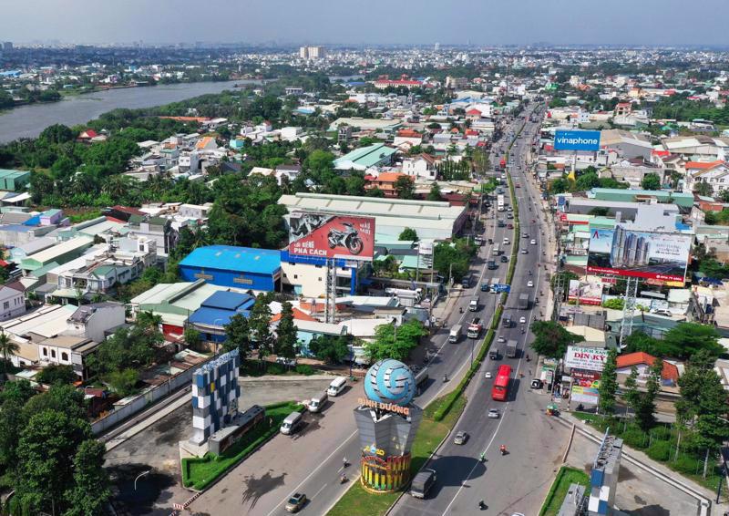 Thuan An city.