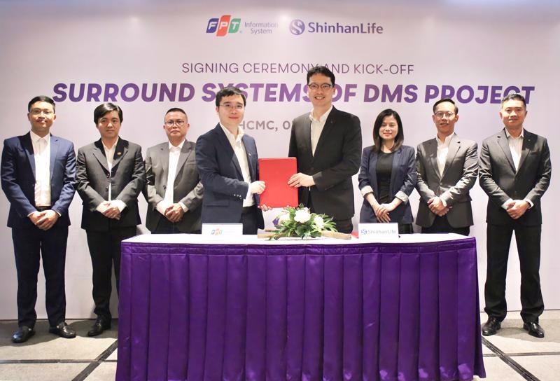 FPT IS and Shinhan Life Vietnam have kicked off the ‘Surround System of DMS project”.