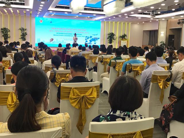 Toàn cảnh Hội nghị kết nối giao thương, xúc tiến xuất khẩu Đà Nẵng 2023. Ảnh Ngô Anh Văn