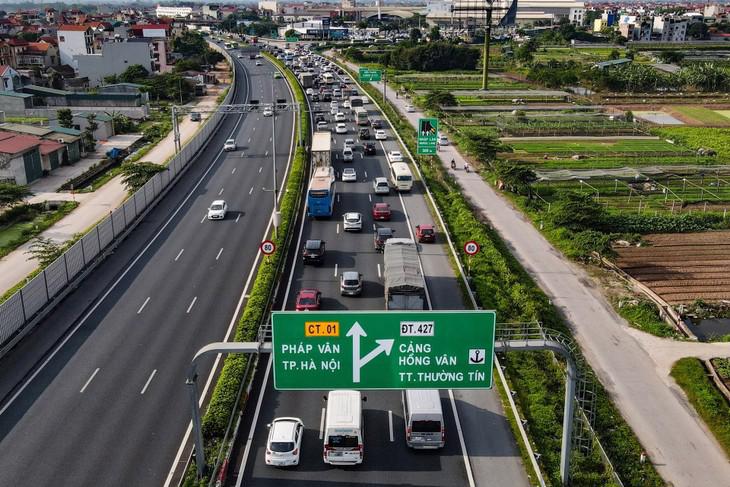 Sau khi dự án đưa vào khai thác sẽ tạo điều kiện lưu thông thuận lợi, tăng cường kết nối giao thông phía Đông với phía Tây đường cao tốc Pháp Vân - Cầu Giẽ.