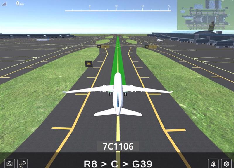 Năm 2021, IIAC bắt đầu phát triển điều hướng 3D cho các chuyển động trên mặt đất của máy bay.