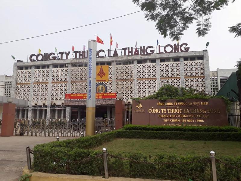Công ty Thuốc lá Thăng Long sắp được di dời khỏi nội đô Hà Nội 