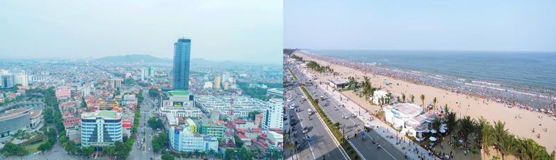 Thành phố Thanh Hóa và thành phố biển Sầm Sơn
