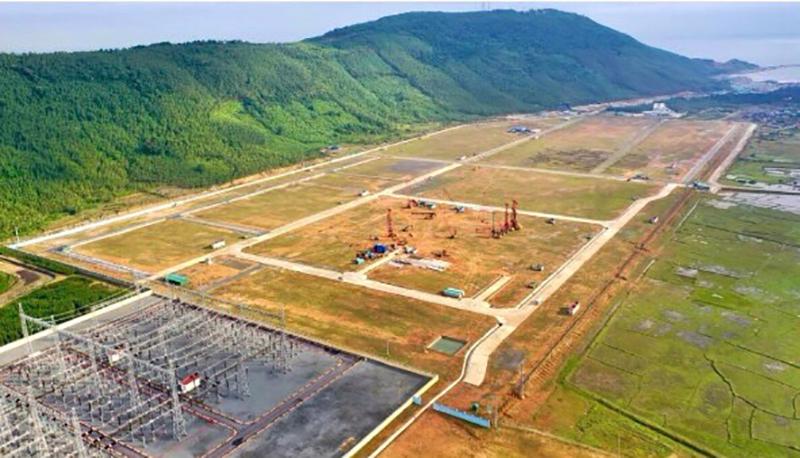 Dự án Nhà máy Nhiệt điện Quảng Trạch I đang gặp nhiều khó khăn trong giải phóng mặt bằng 