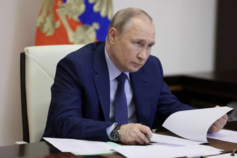 Tổng thống Nga Vladimir Putin - Ảnh: Reuters.