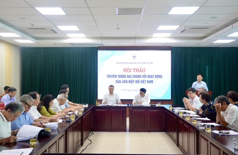 Hội thảo “Truyền thông đại chúng với hoạt động của Liên hiệp Hội Việt Nam” diễn ra ngày 31-08-2023.