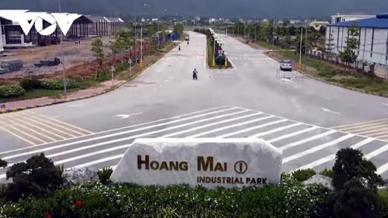 The Hoang Mai Industrial Park in Nghe An province.