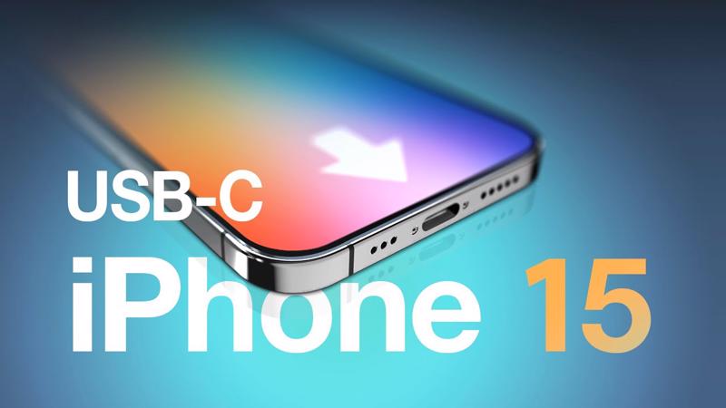 Với iPhone 15, cổng sạc USB Type-C sẽ thay thế cho bộ kết nối Lightning truyền thống vốn có mặt trên mọi chiếc iPhone của “nhà Táo khuyết” kể từ năm 2012.