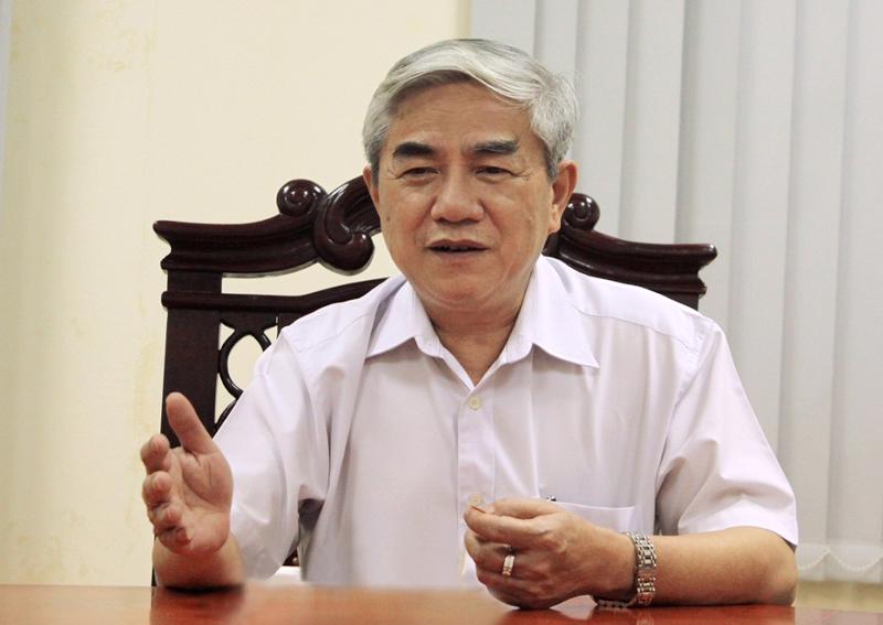 Ông Nguyễn Quân, Chủ tịch Hội Tự động hóa Việt Nam, nguyên Bộ trưởng Bộ Khoa học và Công nghệ 