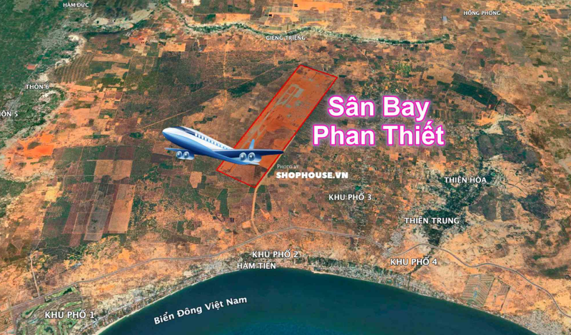 Dự án sân bay Phan Thiết điều chỉnh quy hoạch lên cấp 4E làm thay đổi quy mô đầu tư và tăng tổng mức đầu tư trên 10%.