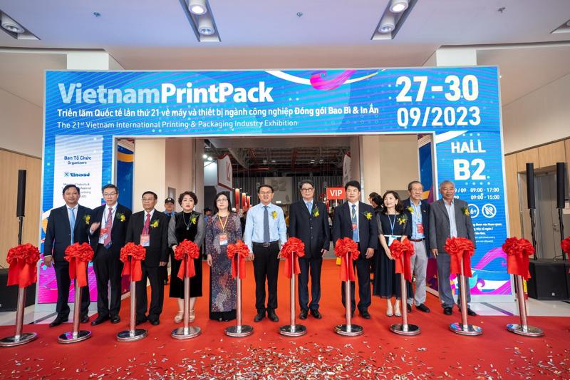 Khai mạc triển lãm Vietnam PrintPark 2023 sáng 27/9/2023 tại TP.HCM.