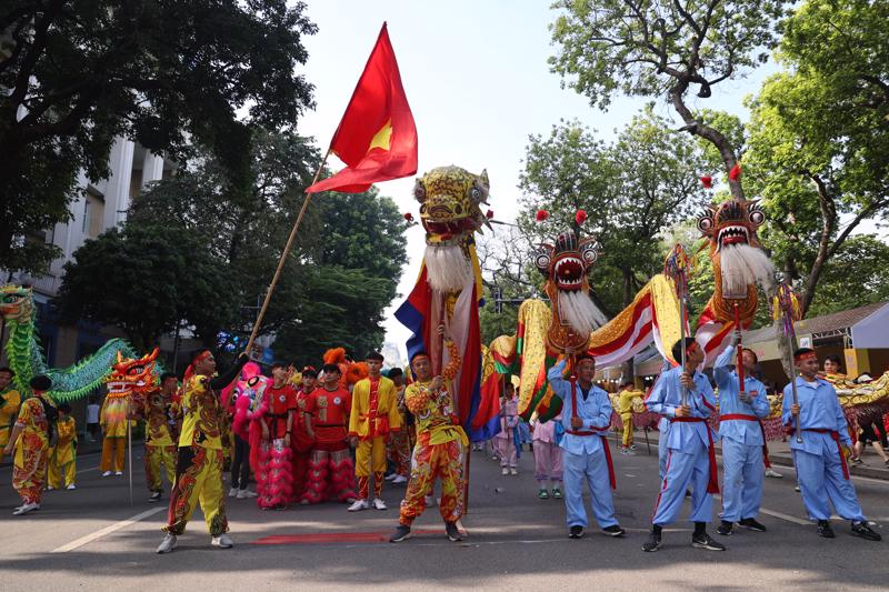 Carnaval Thu Hà Nội 2023. Ảnh: Phương Thảo