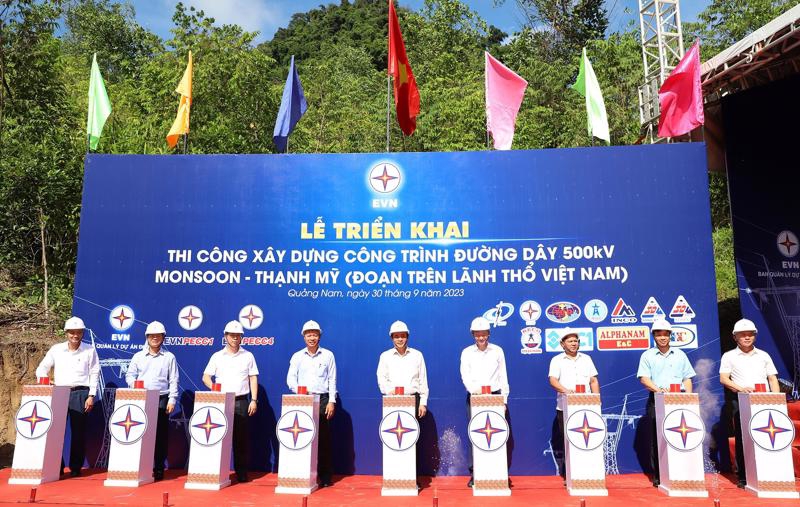 Construction of transmission line between Vietnam & Laos gets underway