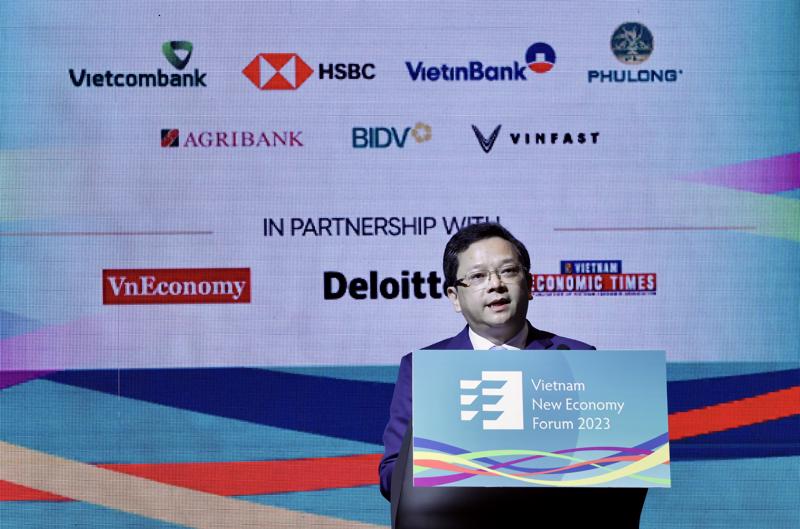 Ông Nguyễn Đức Hiển, Phó trưởng Ban Kinh tế Trung ương phát biểu tại diễn đàn - Ảnh: Việt Dũng