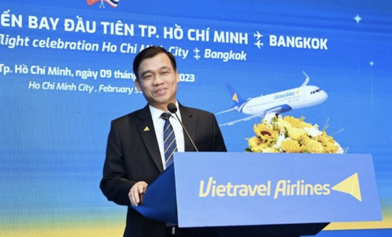 Ông Vũ Đức Biên, Tổng giám đốc Vietravel Airlines.