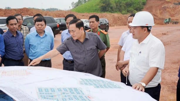 Hồ Tiến Thiệu, Chủ tịch UBND tỉnh kiểm tra thực tế tại một số dự án