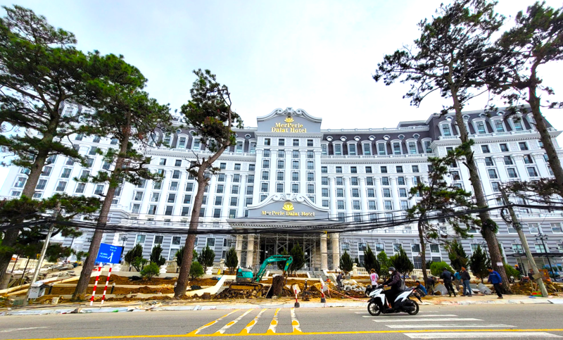 The Merperle Dalat Hotel in Da Lat.