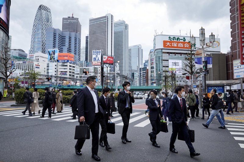 Một góc Tokyo - Ảnh: Reuters.