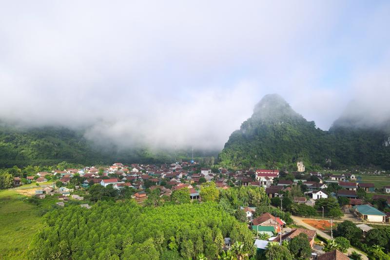 Toàn cảnh làng Tân Hoá
