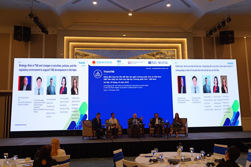 The forum brought together 200 esteemed higher education leaders from both the UK and Vietnam as well as prominent figures. Source: British Council