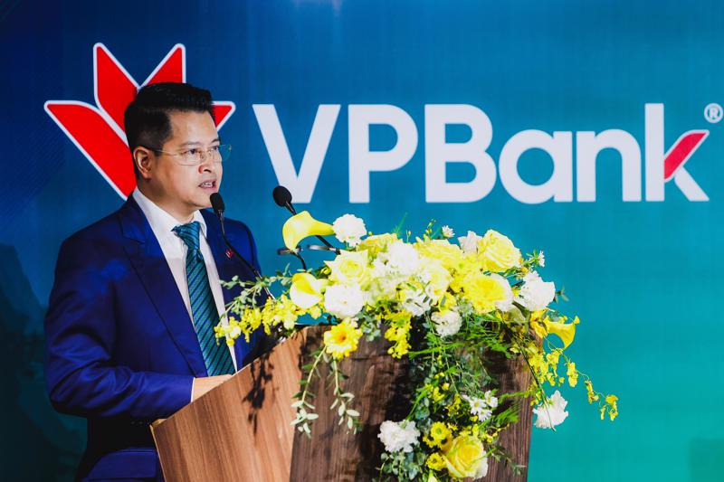 Ông Ngô Chí Dũng, Chủ tịch HĐQT VPBank phát biểu tại sự kiện.